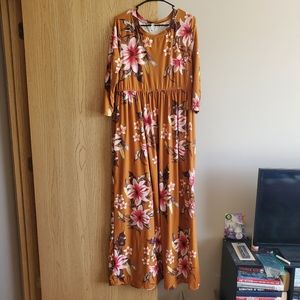 Pomelo Floral Dress
